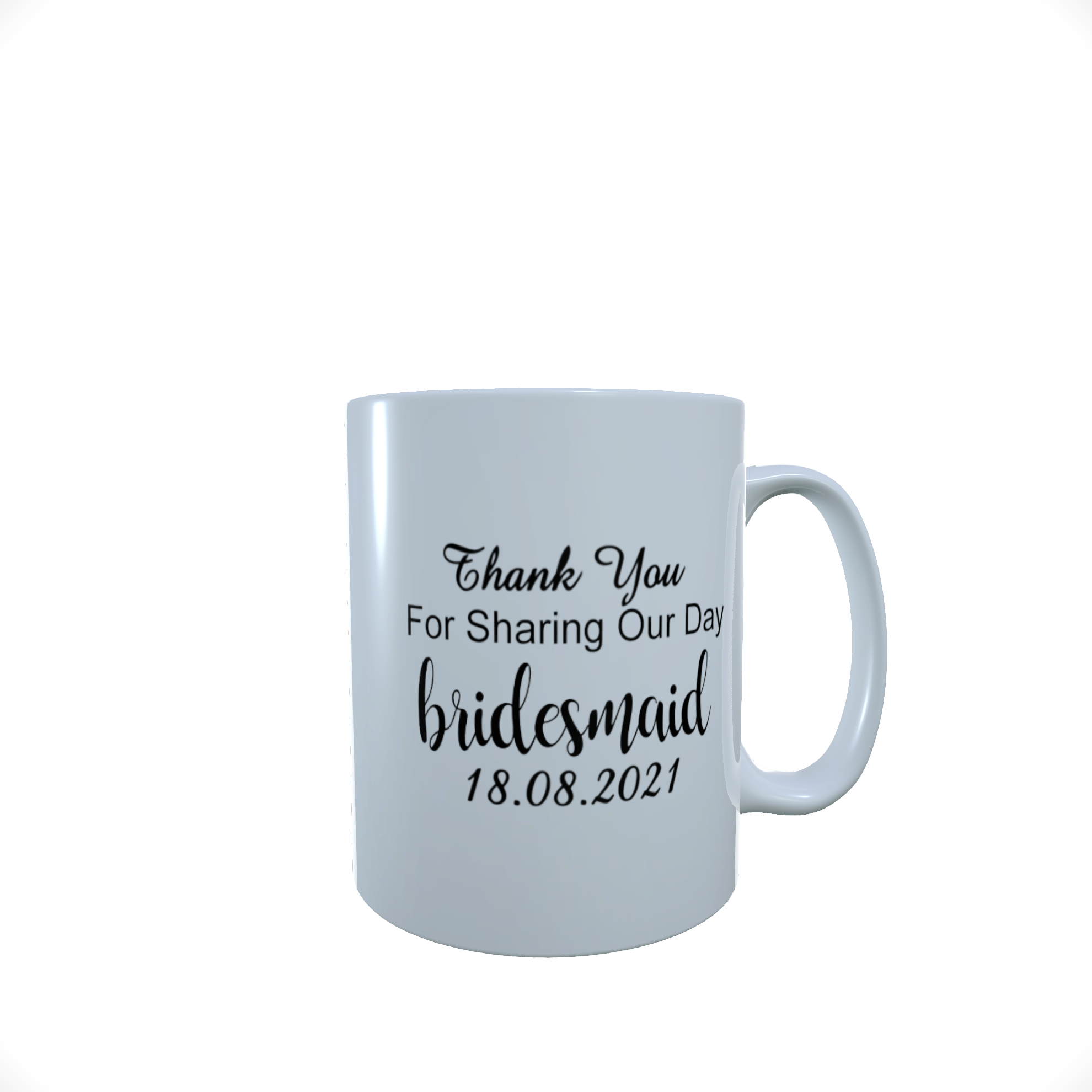 Bridesmaid Personalised Ceramic Mug